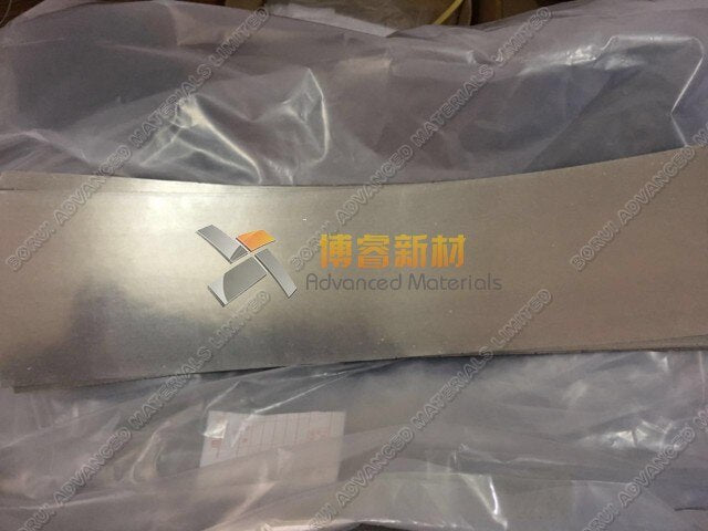 Pure Magnesium Foil Sheet, Mg 99.99% Pure, Size 0.3 X 100 X 100 Mm