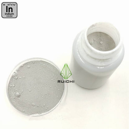 Indium Metal Powder 1000g 99.99% Purity, 1kg Element 49