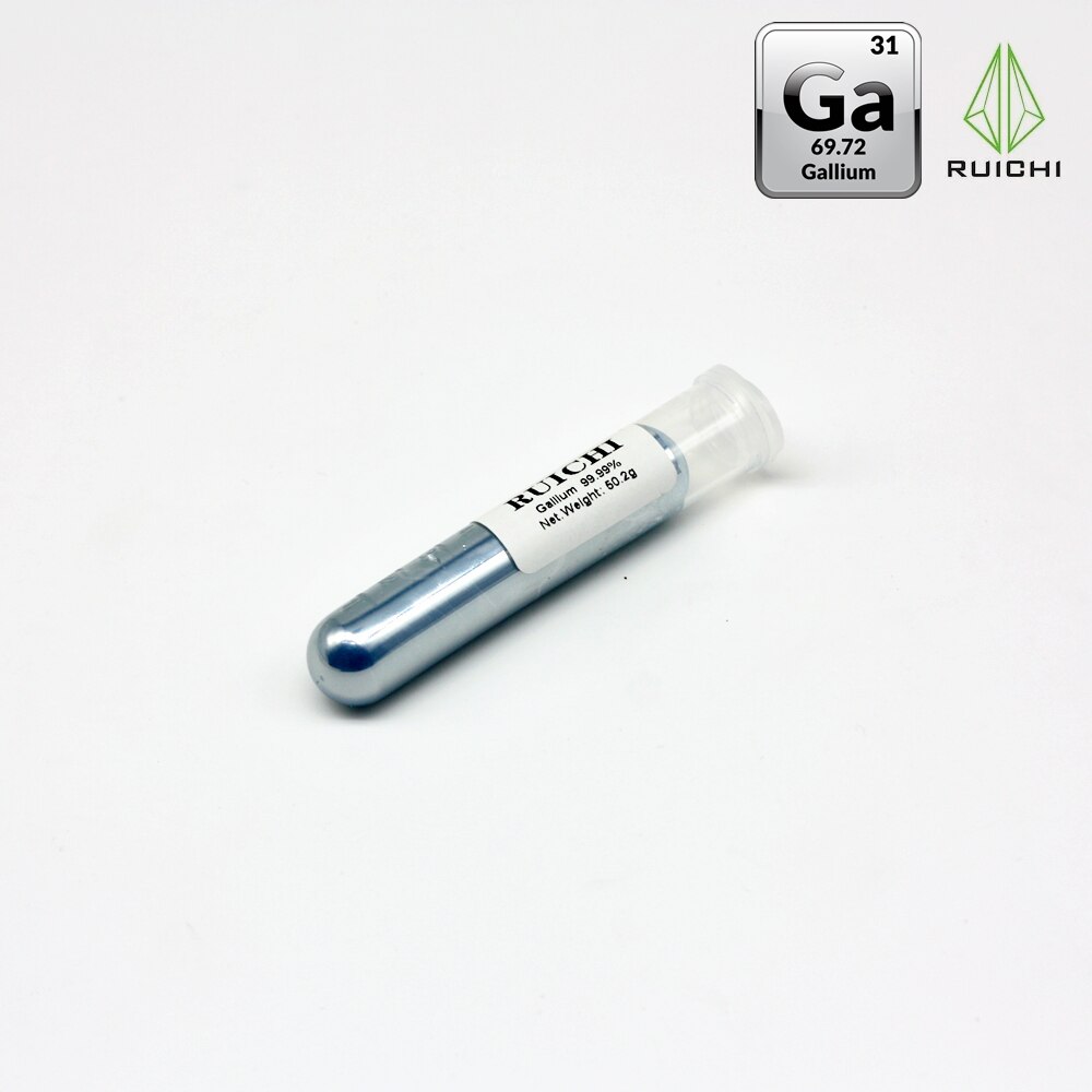 50 Grams Gallium Metal Pure 99.99%
