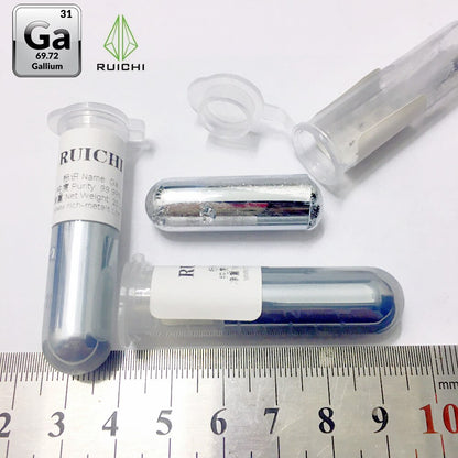 25 Grams Gallium Metal Pure 99.99%