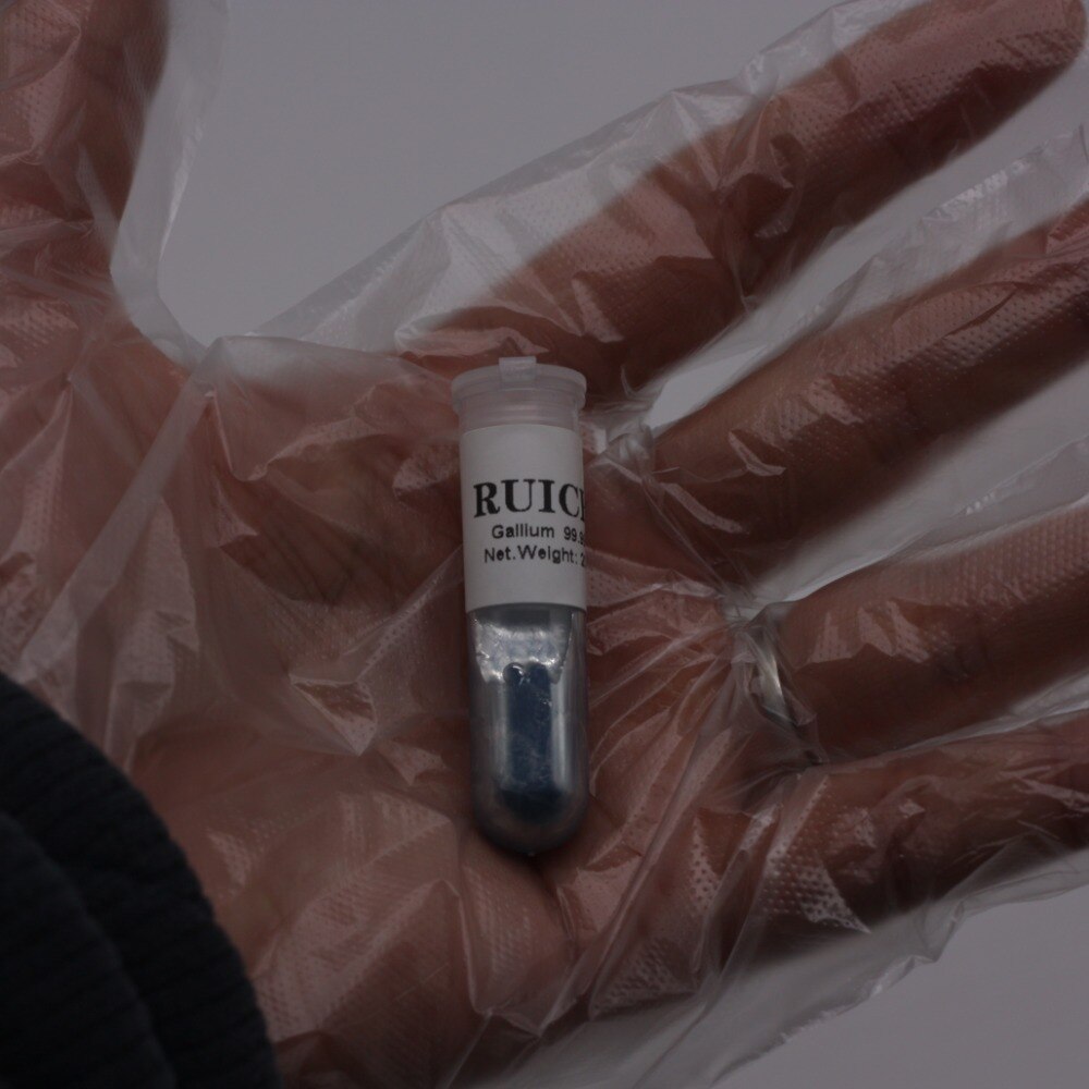 25 Grams Gallium Metal Pure 99.99%