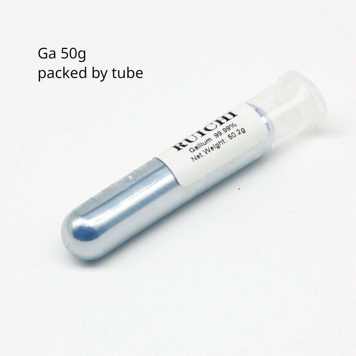 50 Grams Gallium Metal Pure 99.99%