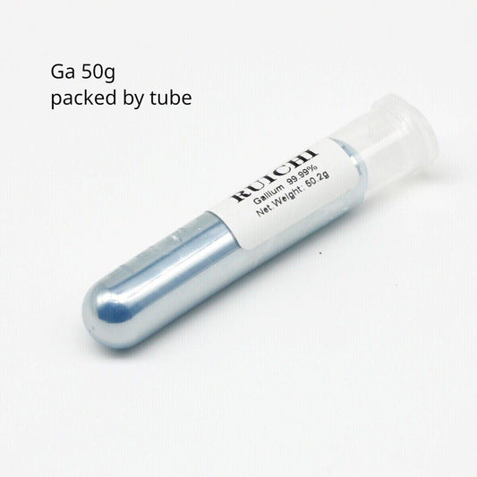 50 Grams Gallium Metal Pure 99.99%