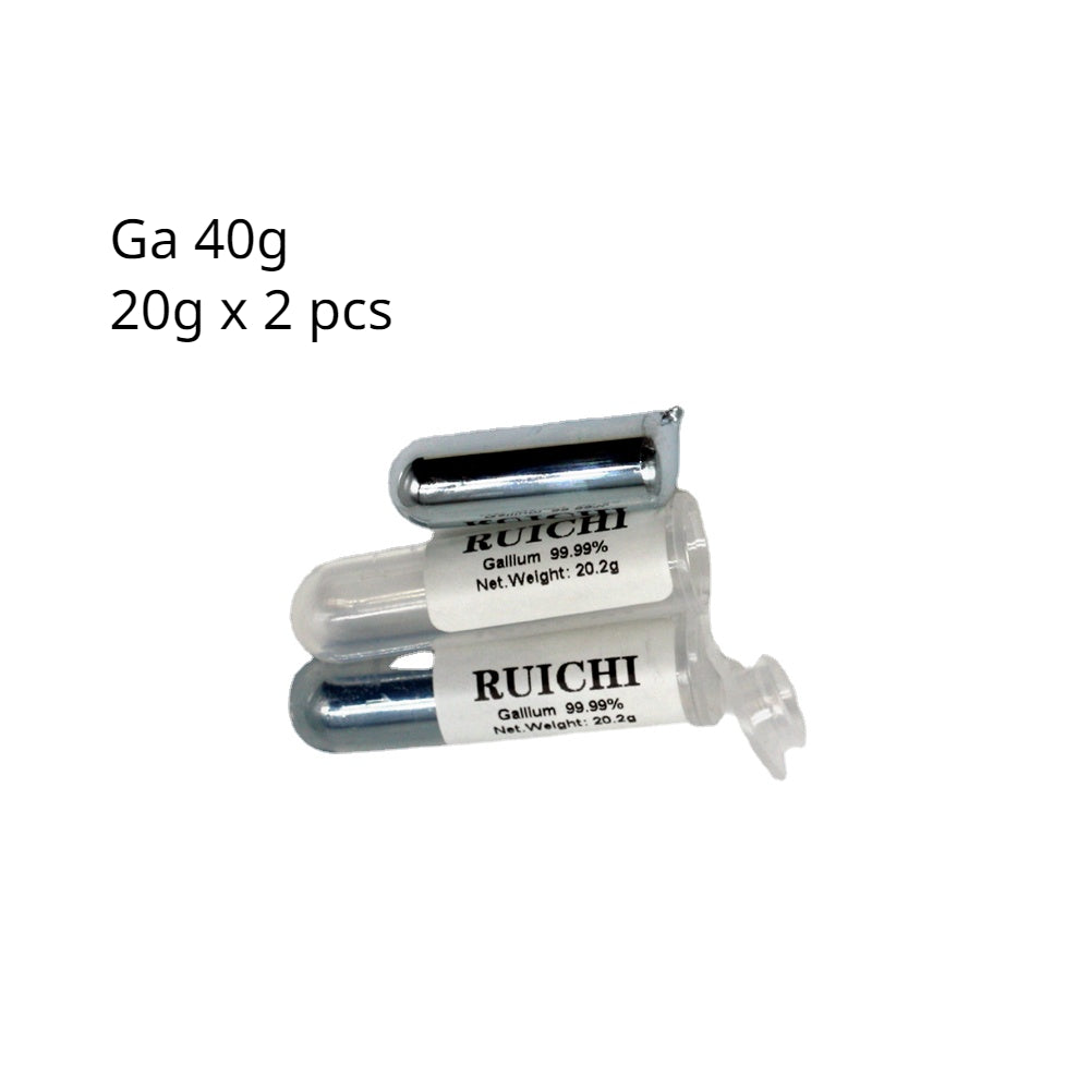 Gallium Metal 99.99% in pot of 5g 7.5g 10g 15g 20g 25g 40g 50g 60g 100g 200g 250g 500g 1000g