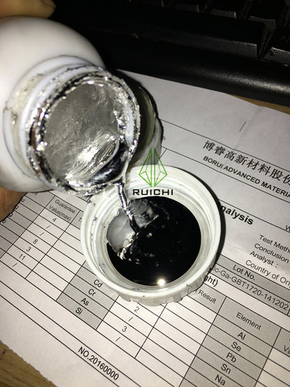 GaInSn Melting Point 10°C/50°F Gallium-Indium-Tin Eutectic Heat Transfer Liquid Metal