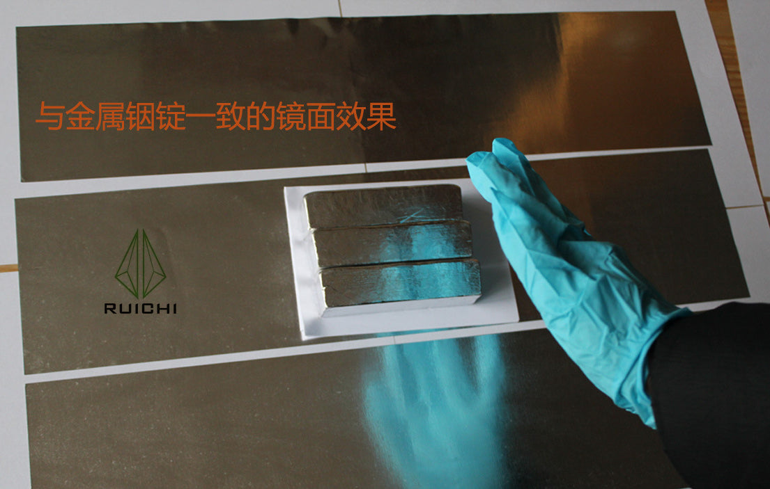 0.05mm Thickness Indium Foil Metal Sheet 99.995% Pure