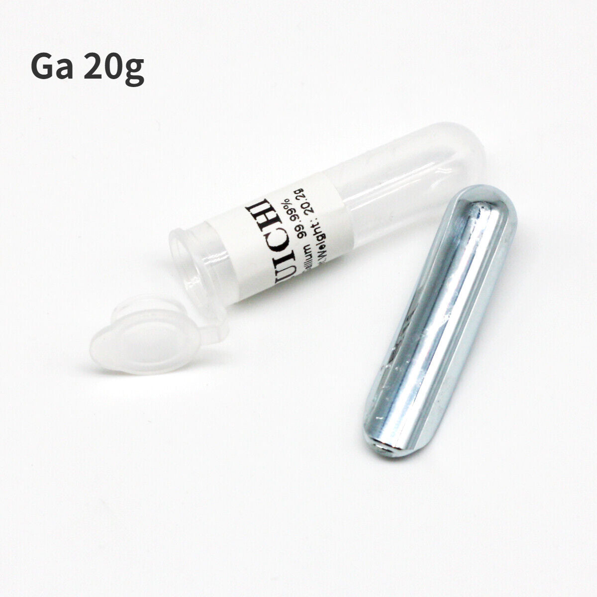Gallium Metal 99.99% in pot of 5g 7.5g 10g 15g 20g 25g 40g 50g 60g 100g 200g 250g 500g 1000g