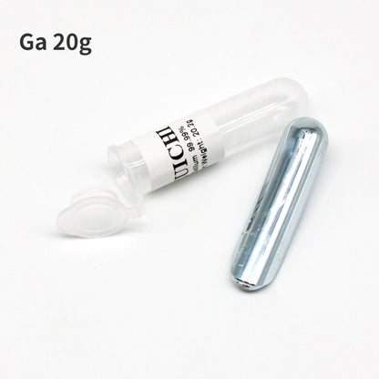 Gallium Metal 99.99% in pot of 5g 7.5g 10g 15g 20g 25g 40g 50g 60g 100g 200g 250g 500g 1000g