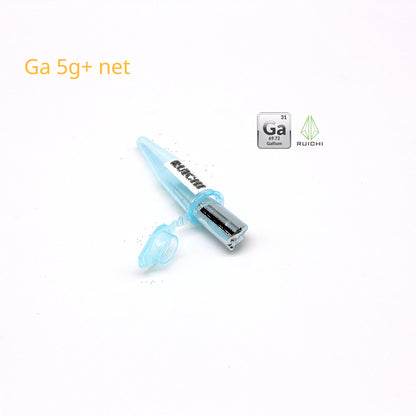 Gallium Metal 99.99% in pot of 5g 7.5g 10g 15g 20g 25g 40g 50g 60g 100g 200g 250g 500g 1000g