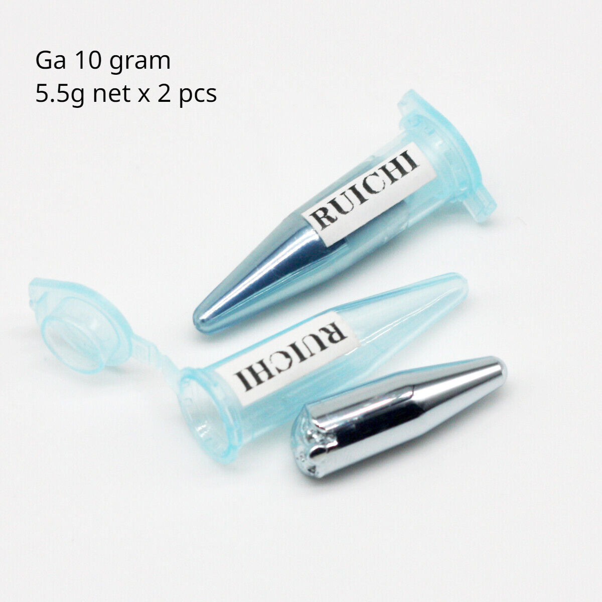 Gallium Metal 99.99% in pot of 5g 7.5g 10g 15g 20g 25g 40g 50g 60g 100g 200g 250g 500g 1000g